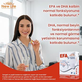 New Life EFA S-1200 45 kapsül