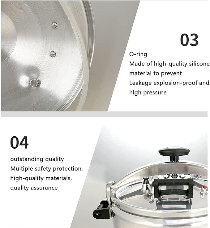 Olla a Presión Aluminio 22L QHEVLXQI miniatura 6