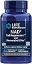 Life Extension NAD+ Cell Regenerator™ and Resveratrol Elite™*, nicotinamide riboside, Trans-resveratrol, quercetin, Fisetin, Heart Health, Healthy Aging, Vegetarian, Non-GMO, Gluten Free, 30 Capsules