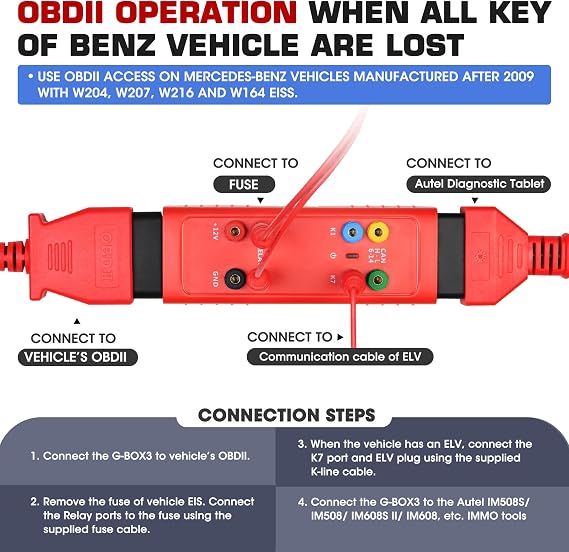 Autel GBOX3 Accessory Tool (Updated by GBOX2)