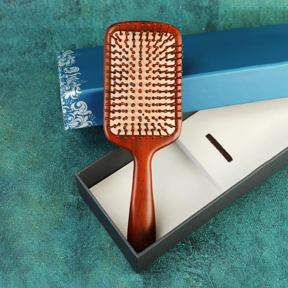 Cepillo para el cabello, cepillo de pelo de paleta para mujeres y hombres, para cabello fino y largo y rizado, salud y masaje del cuero cabelludo, cepillos para todo tipo de cabello