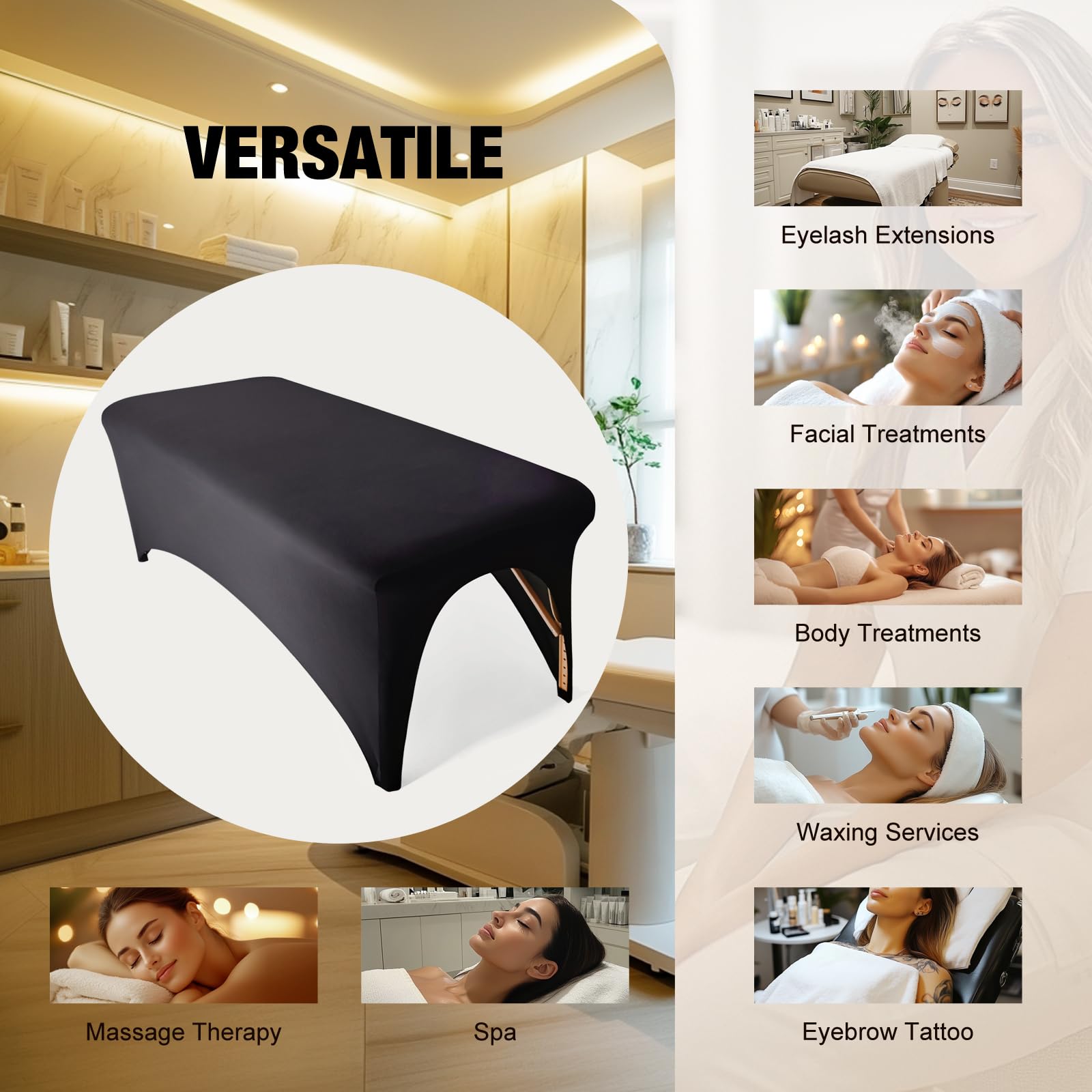 Spa Bed Cover - Protect & Enhance Your Lash Bed -7