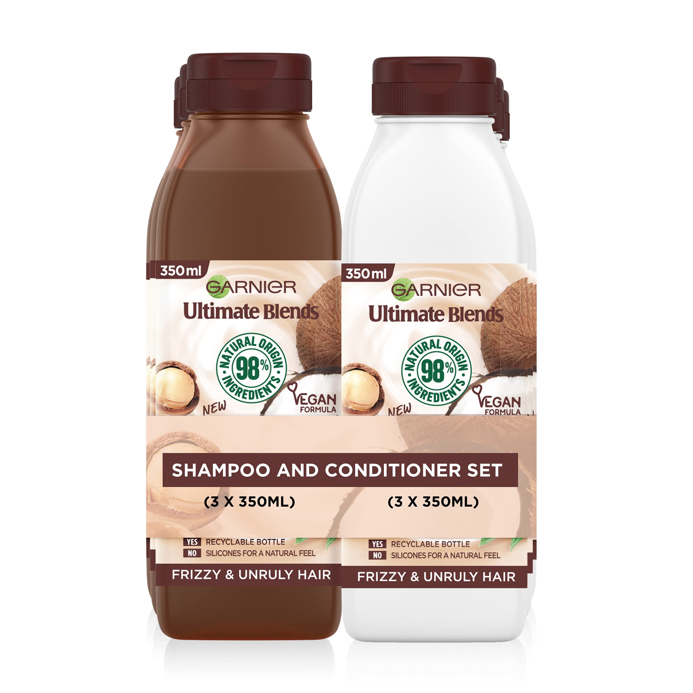 Buy Garnier Shampoo & Conditioner Set by Ultimate Blends, Smoothing