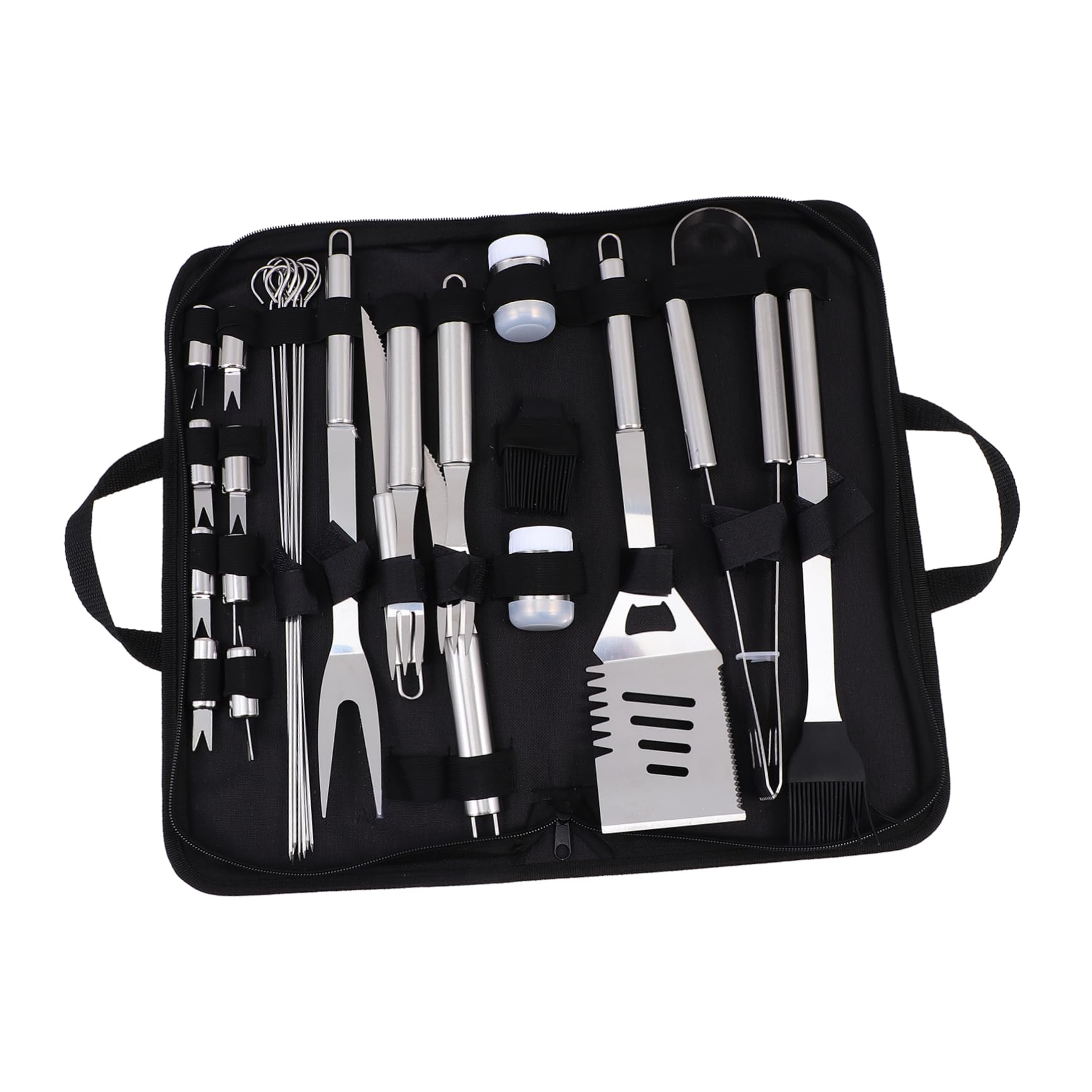 BESTonZON Kit Utensili Barbecue Acciaio Inossidabile g Grilliata Utensili Barbecue Acciaio Inossidabile Kit g Grilliata