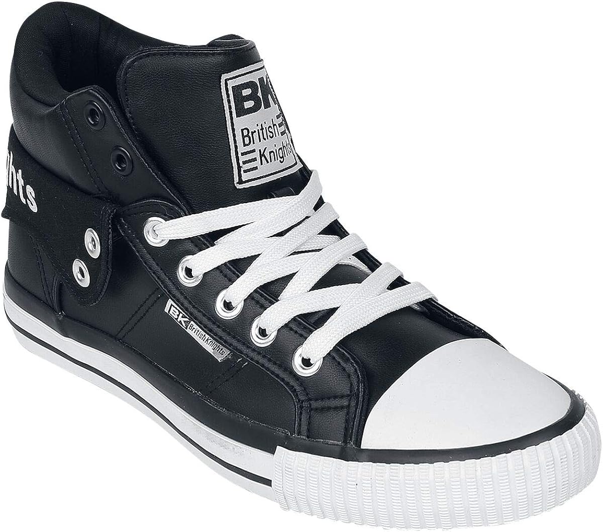 British Knights Roco Sneakers High Black-White EU43: Amazon.co.uk: Shoes \u0026  Bags