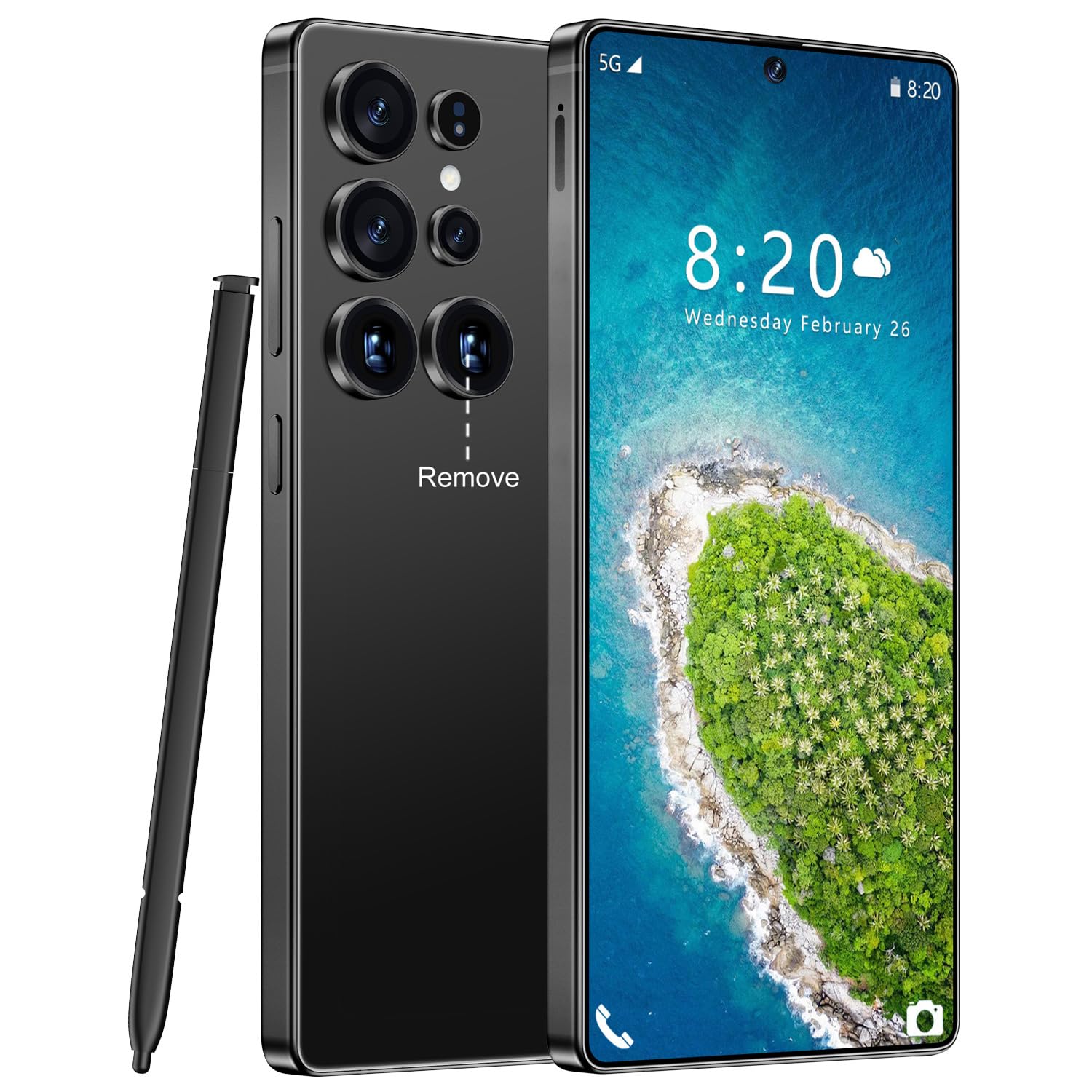 Amazon.com: Huness S25 Ultra Unlocked Phone,Built in Pen The Phone