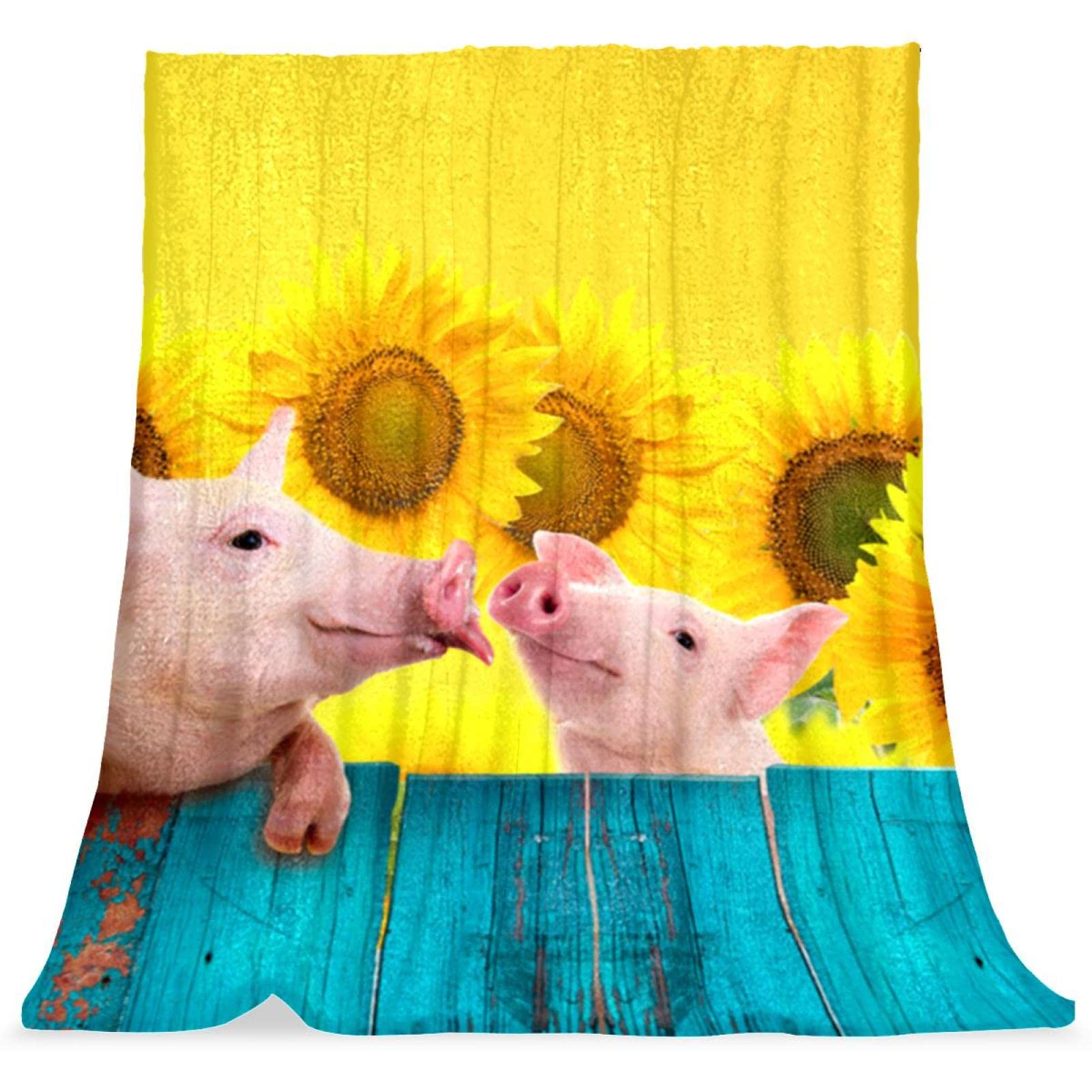 Couvre-lit cochon pour des moments de tendresse dans la chambre