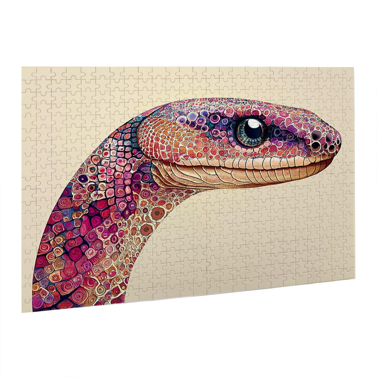 Jigsaw Puzzle, 2000 Pezzi Puzzle Classici, Serpente Puzzle Rilassamento Intelligence, Mpossibile Difficile Puzzle Impegnativo per Adulti Puzzle Gioco Familiare, Regalo per Amore Amico fr0-672