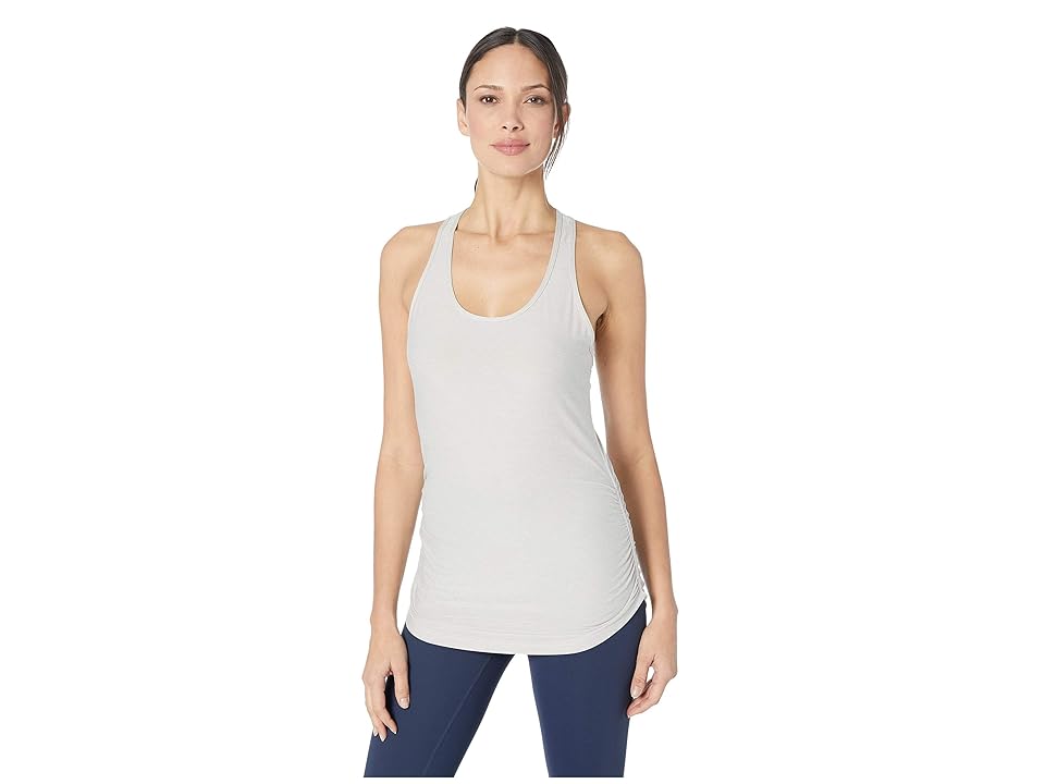 

New Balance Perfect Tank Top (Sea Salt Heather) Women's Sleeveless, White
