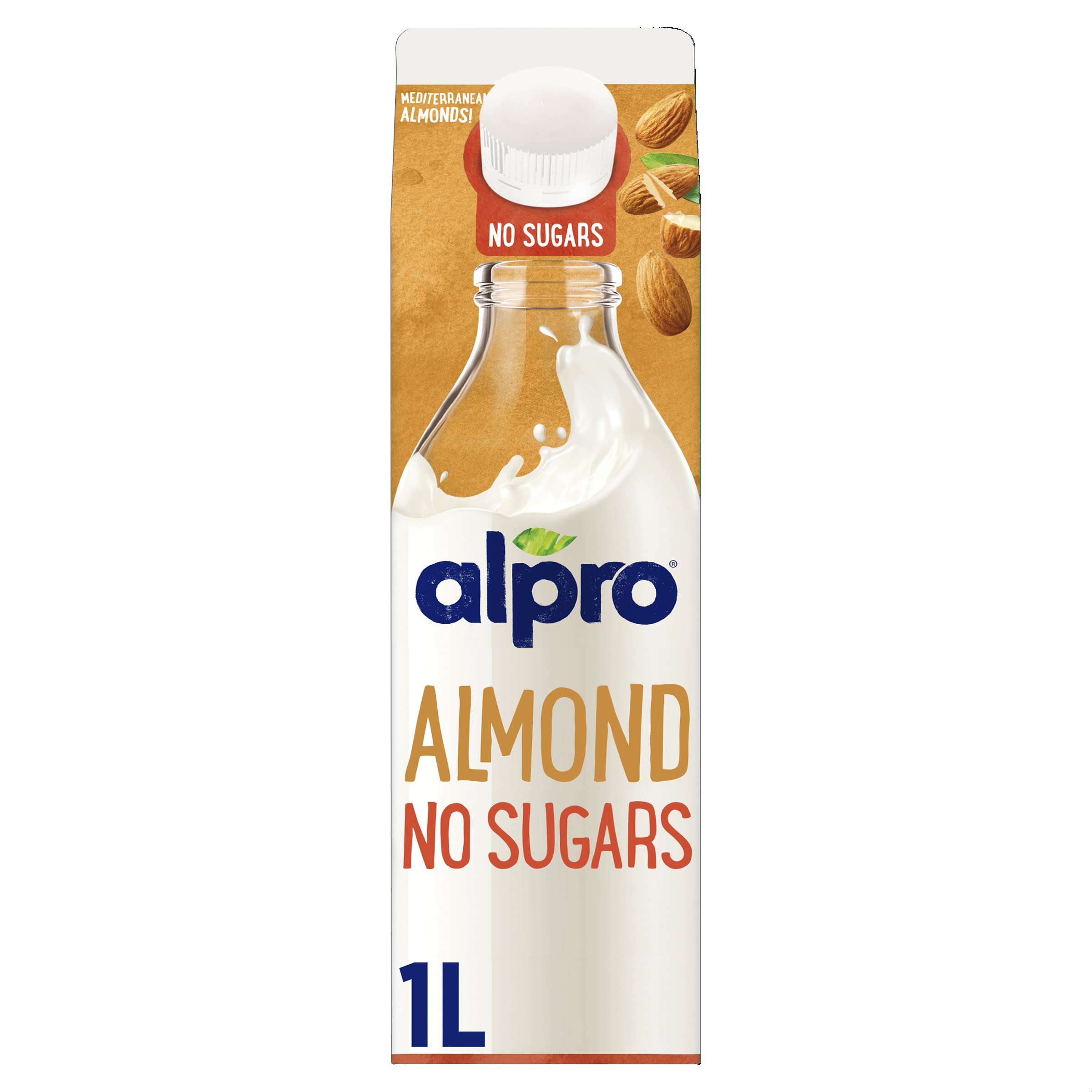 Buy Alpro Roasted Almond Milk Unsweetened 1L Online at desertcartNorway