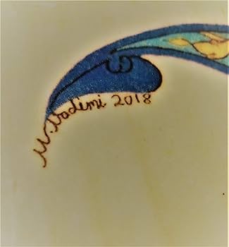 Wooden Wall Panel, Decoupage of Persian Art of Illumination