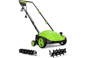 SWIPESMITH Electric Dethatcher and Aerator Machine