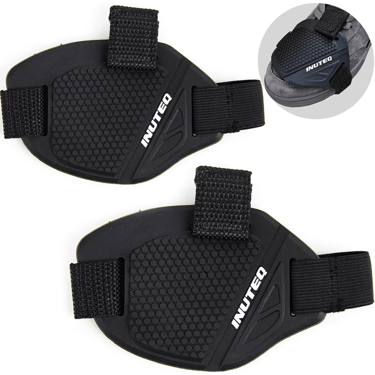 Motorcycle accessories motorcycle gear shift pad holder shoe boot protector anti-slip riding motorcycle helmet (2 pieces)