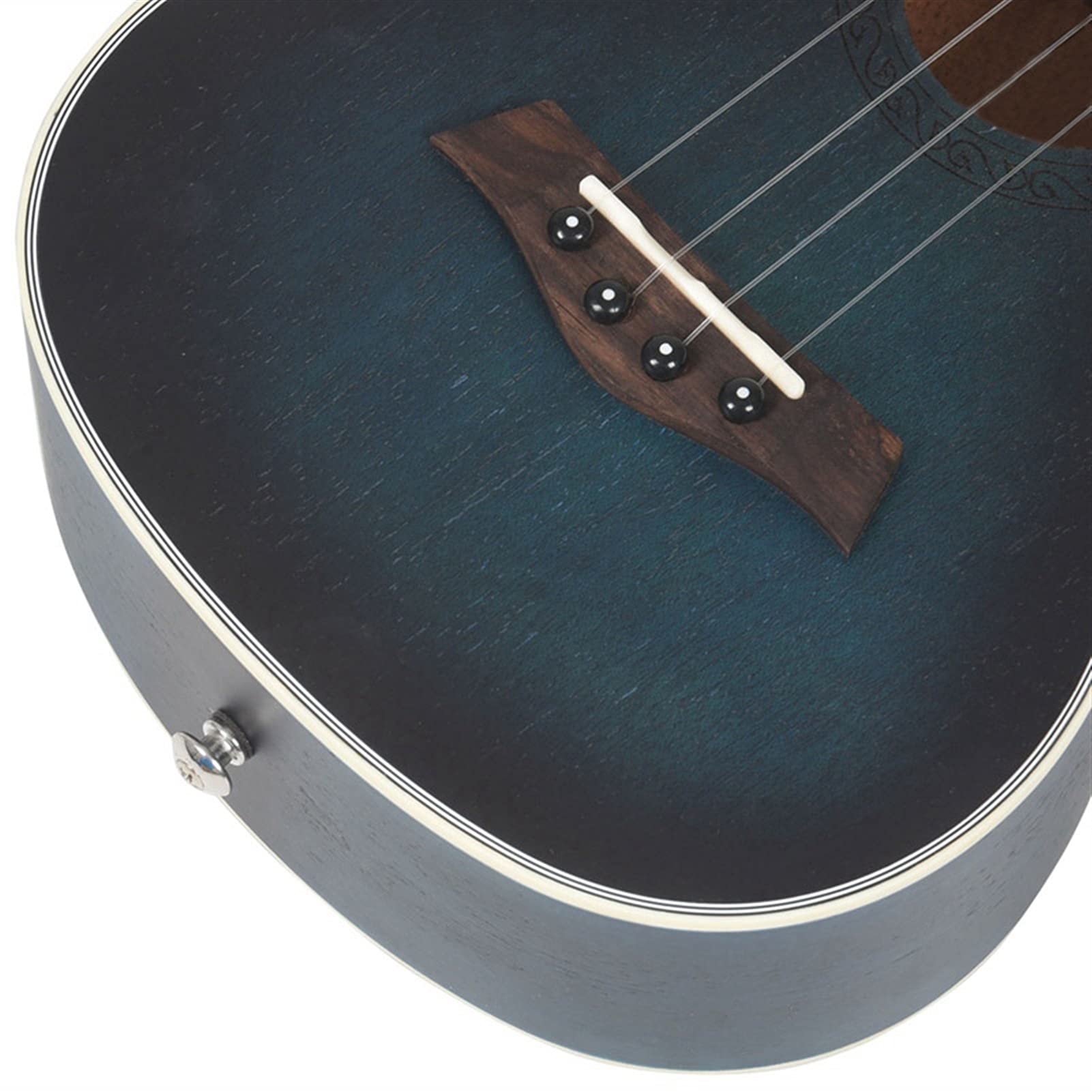 Ukulele koncertowe Początkujący Ukulele Ukulele Koncert Ukulele 23 Cale 4 Struny Gitara Hawajski Mahogany Niebieski UKE Instrument Strunowy