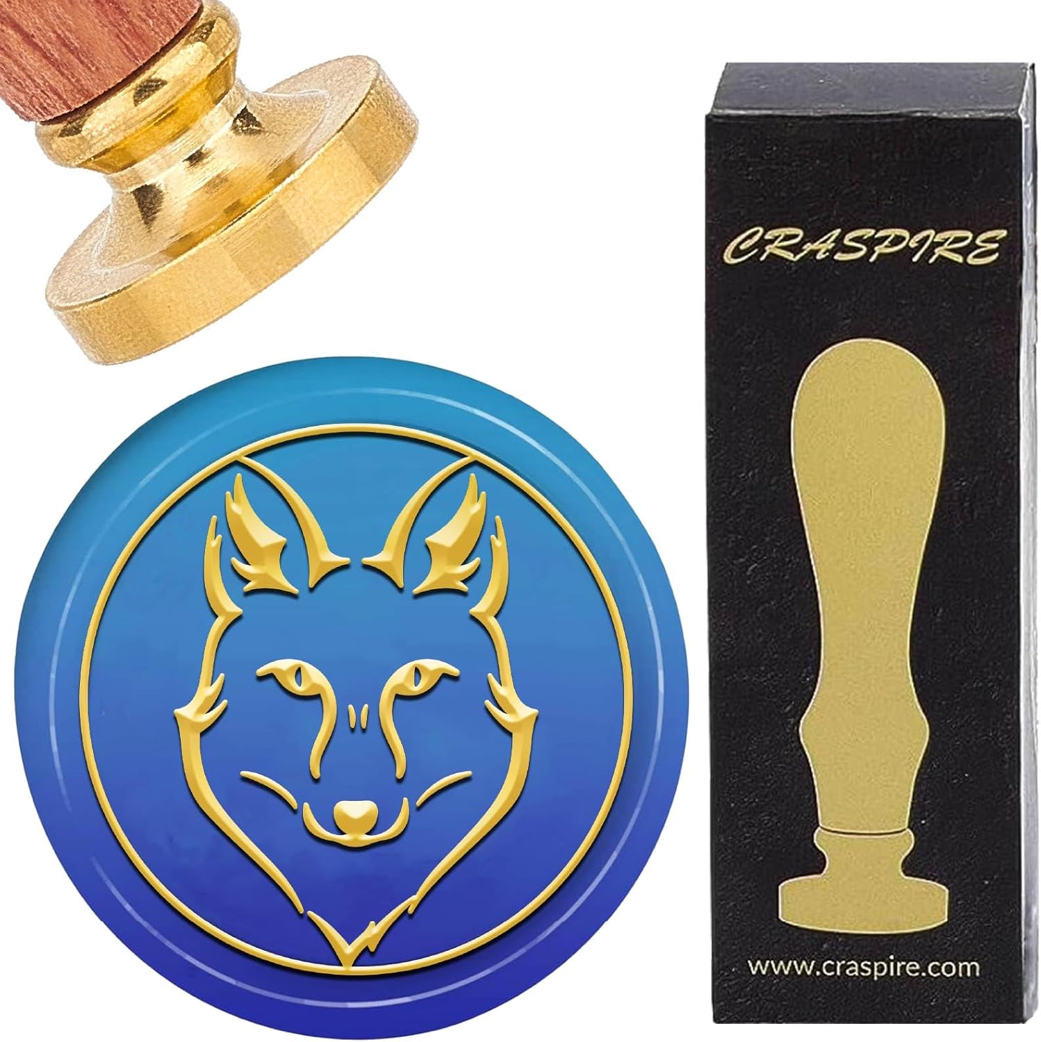 CRASPIRE Wax Seal Stempel Initialen B Classic Vintage Zegelzegel 30mm/1.18inch Verwijderbare Messing Hoofd Afdichting Stempel Met Houten Handvat Voor Gift Uitnodigingen Wenskaarten Wrap
