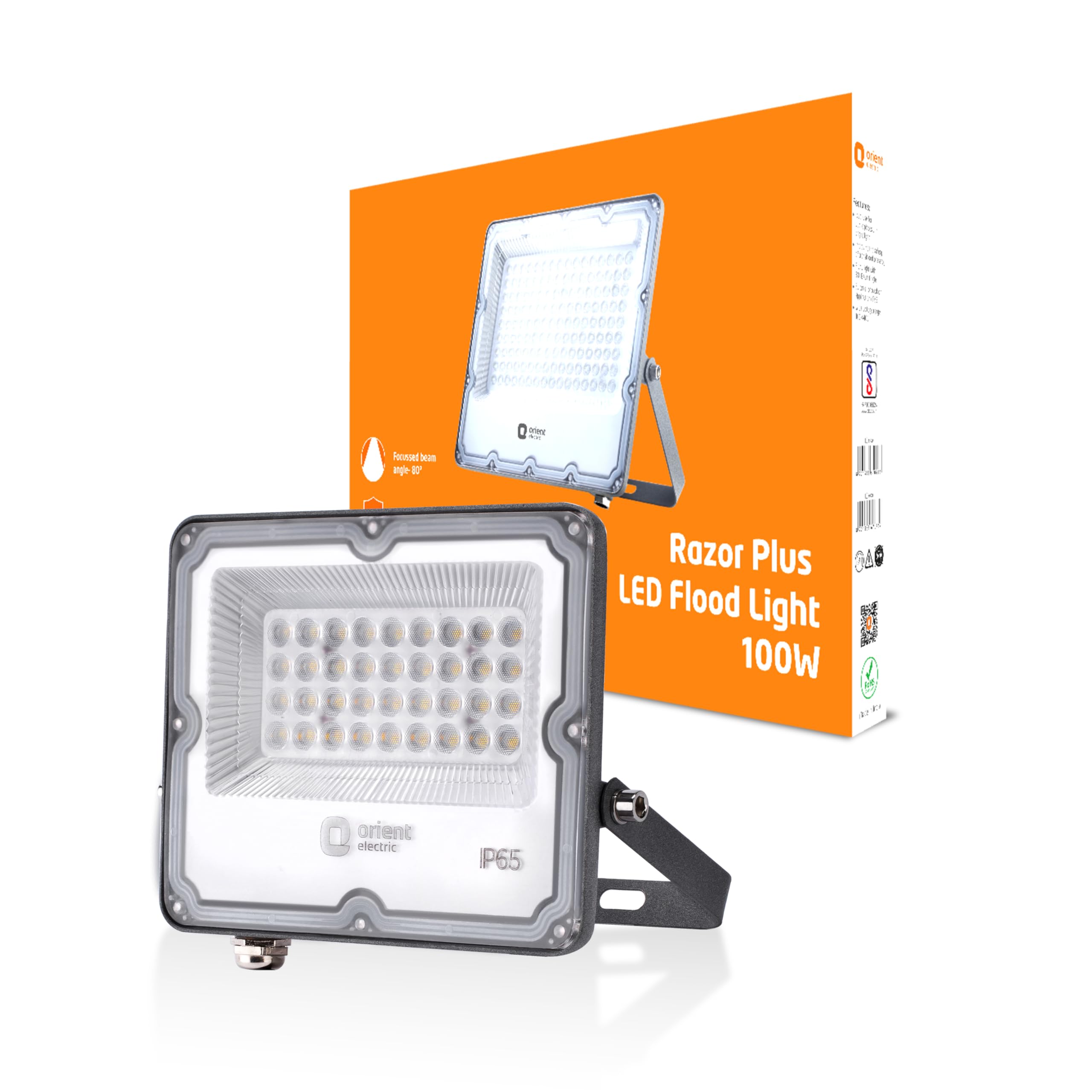 Orient Electric Razor Plus Flood Light - Waterproof LED -8