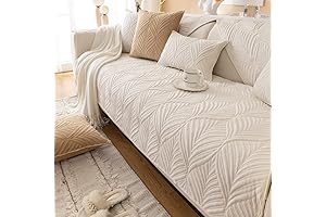 Vctops Super Soft Velvet Couch Covers