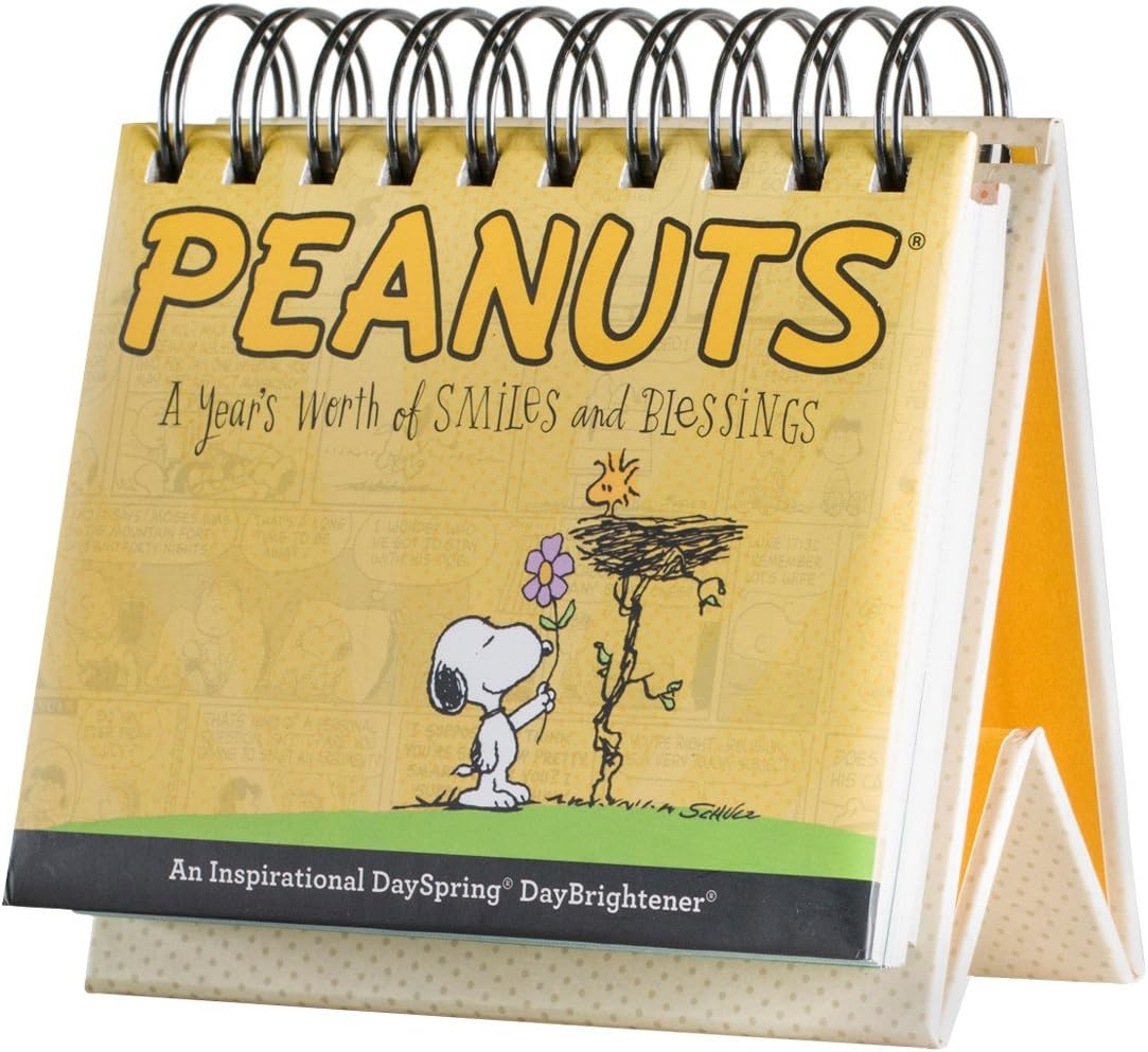 DaySpring 75668 Flip Calendar - Peanuts