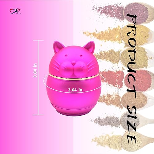 Miniatura 2 de Molinillo de especias (gato lindo) (morado)