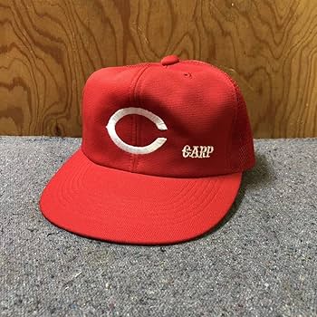 Amazon.co.jp: 3 90s 当時 昭和レトロ 広島カープ メッシュキャップ