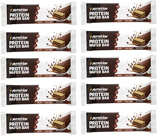 Bevzilla Coffee Flavoured Nutrition Protein Wafer Bar | 10g Whey Protein & Low Sugar | Crunchy Coffee Flavor | Daily Prote... Price In India