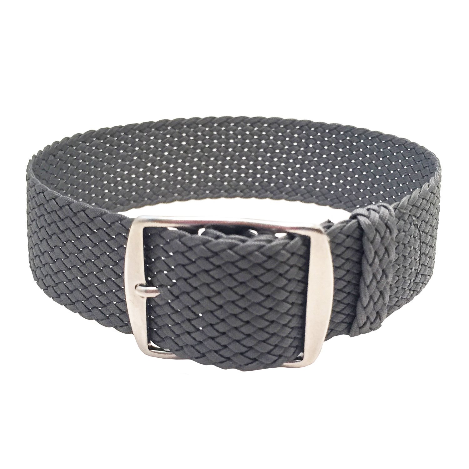 Wrist And Style Perlon Watch Strap 20mm Dark Grey Desertcart INDIA