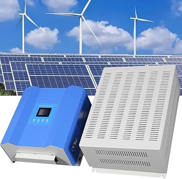 2000W Wind Turbine Charge Controller 48V 2KW Intelligent LCD Screen Turbine Generator PWM Charge Controller for Off Grid System with Dump Load