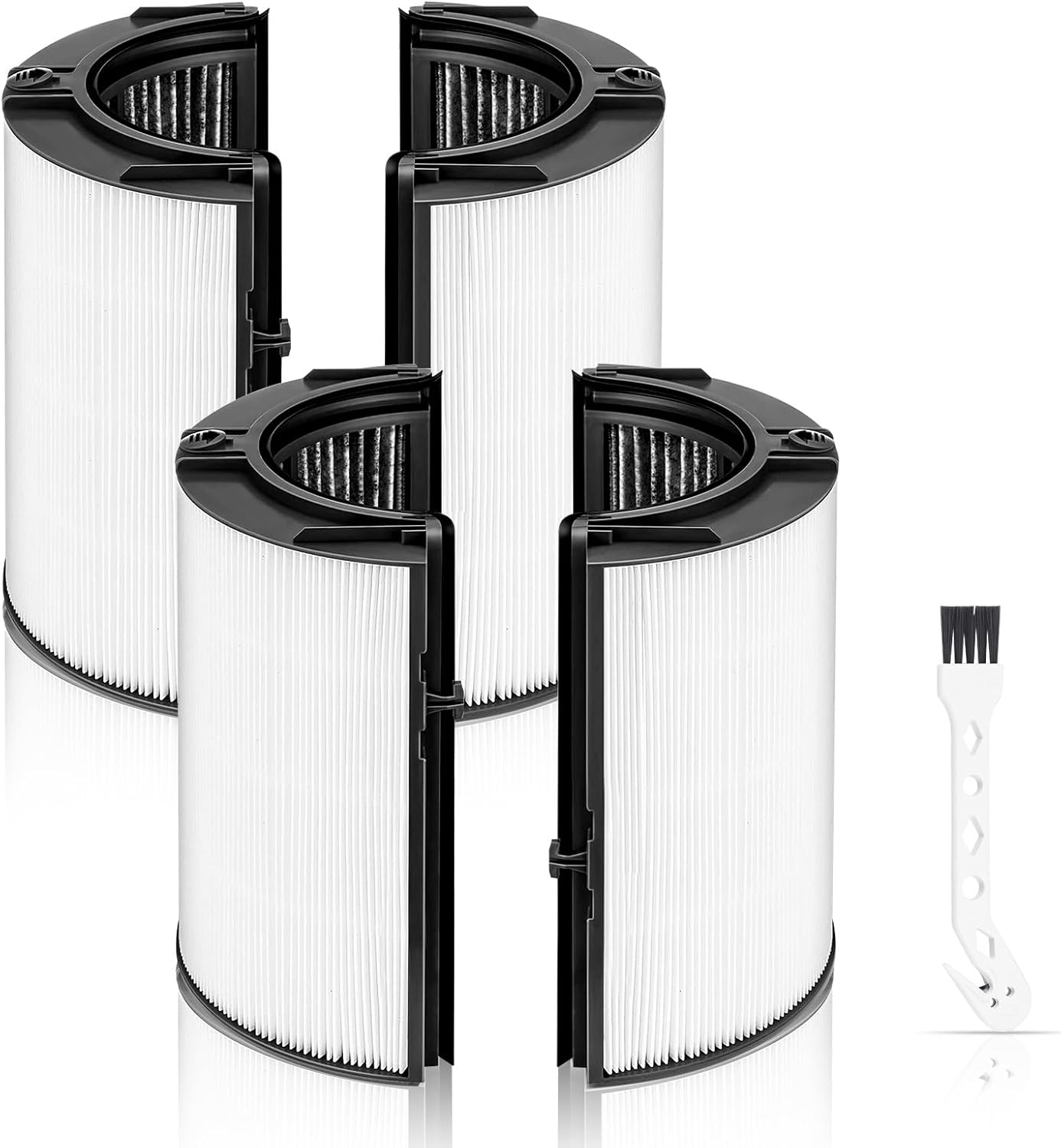 360° Combi Glass HEPA + Carbon Air Purifier Filter Compatible with Dyson HP04 TP07 TP06 HP06 TP04 TP7A PH02 PH01 PH03 PH04 PH3A HP09 TP09 HP07 HP10 TP10 HP4A HP7A DP04 Air Purifier, #965432-01