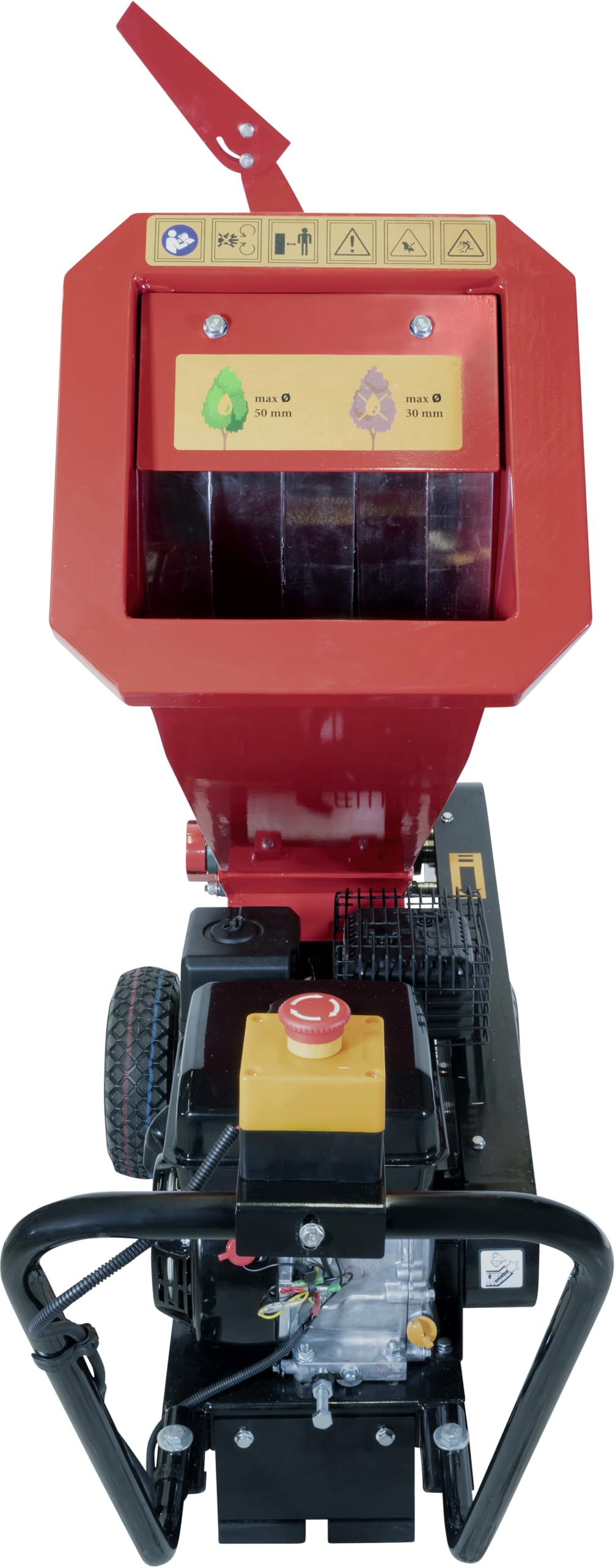GÜDE Trituradora de jardín de Gasolina GH 5.6-50, 4 Tiempos, 5,6 CV hasta máx. 50 mm, 94407