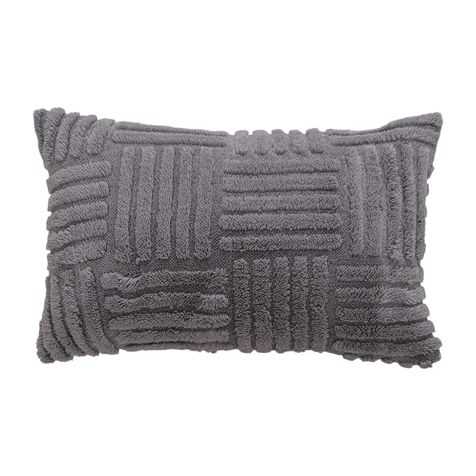 XuQiZZpp Throw Pillowcase Soft Rectangle Stripe Removable Throw Pillow Covers for Living Space Corduroy Pillow Case