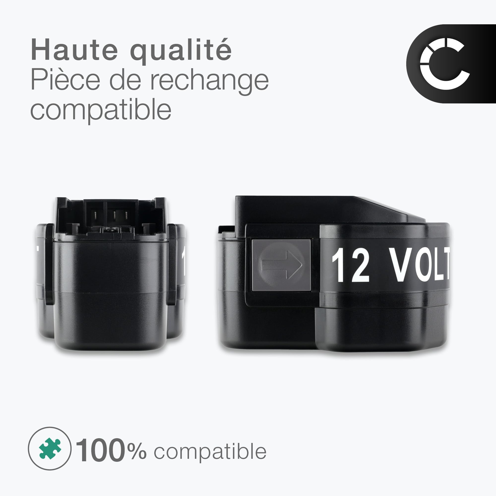 CELLONIC Batterie Compatible avec AEG BBM 12 STX, BBS KX Raptor, X, B 12