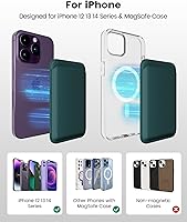 Vista 58 de Soporte magnético para tarjeta magnética para Apple Magsafe iPhone 14 Pro Max/14 Plus/14 Pro/14, 13 Max/13 Pro/13, 12 Max/12 Pro/12, accesorio