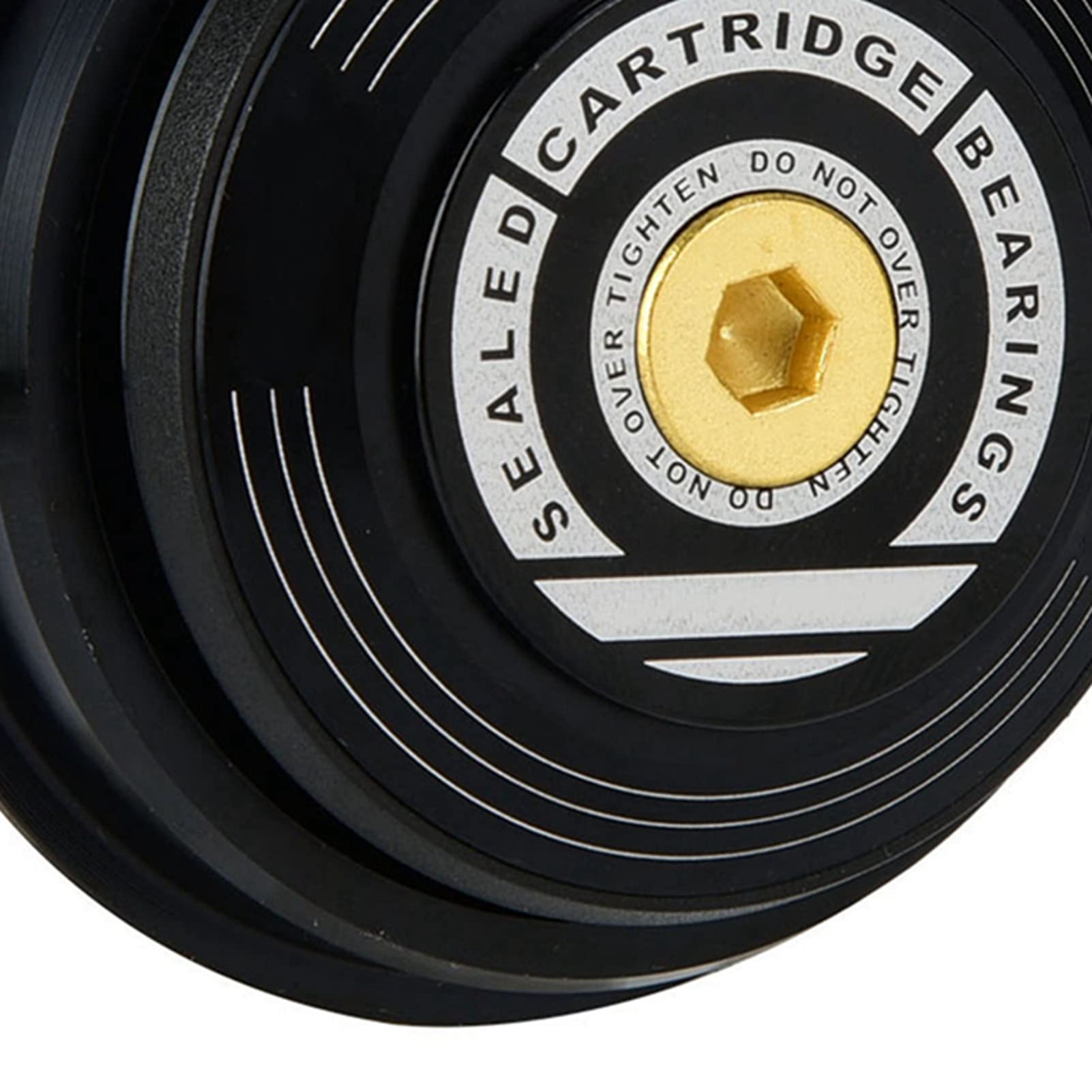 Dioche Mountain Headset, 42 52Mm Cycling Accessory 4456ST CNC AL6061 T6, with Dust & Water Bike Road Tapered Straight Tube Fork, for Bike Modification