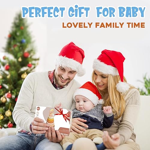 Miniatura 7 de Bloques apilables suaves para bebé juguetes sensoriales Montessori 3 en 1 para bebés de 0 a 3 a 6 a 9 a 12 meses, bloques de construcción, bolas