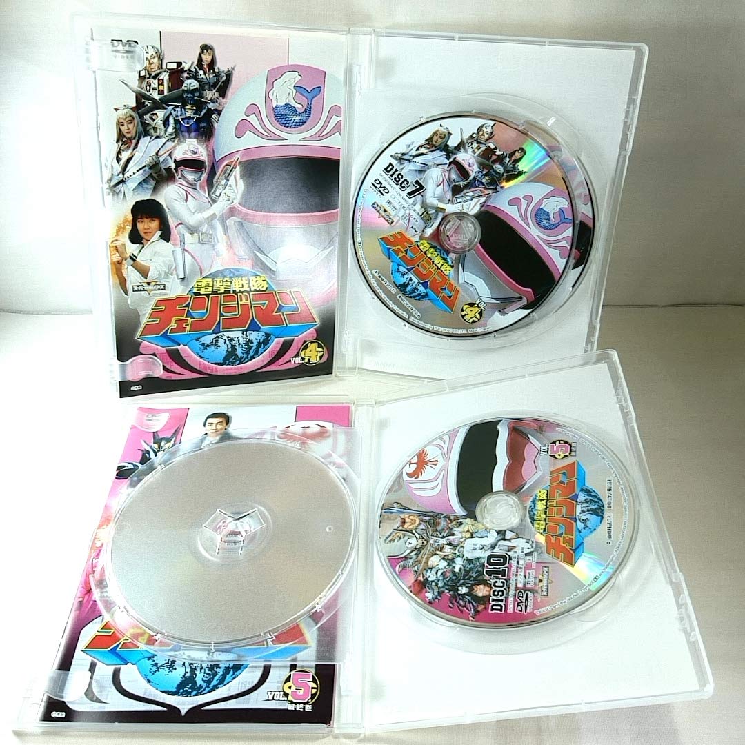Amazon.co.jp: DVD 初回版 [全5巻セット]戦隊チェンジマン スーパー