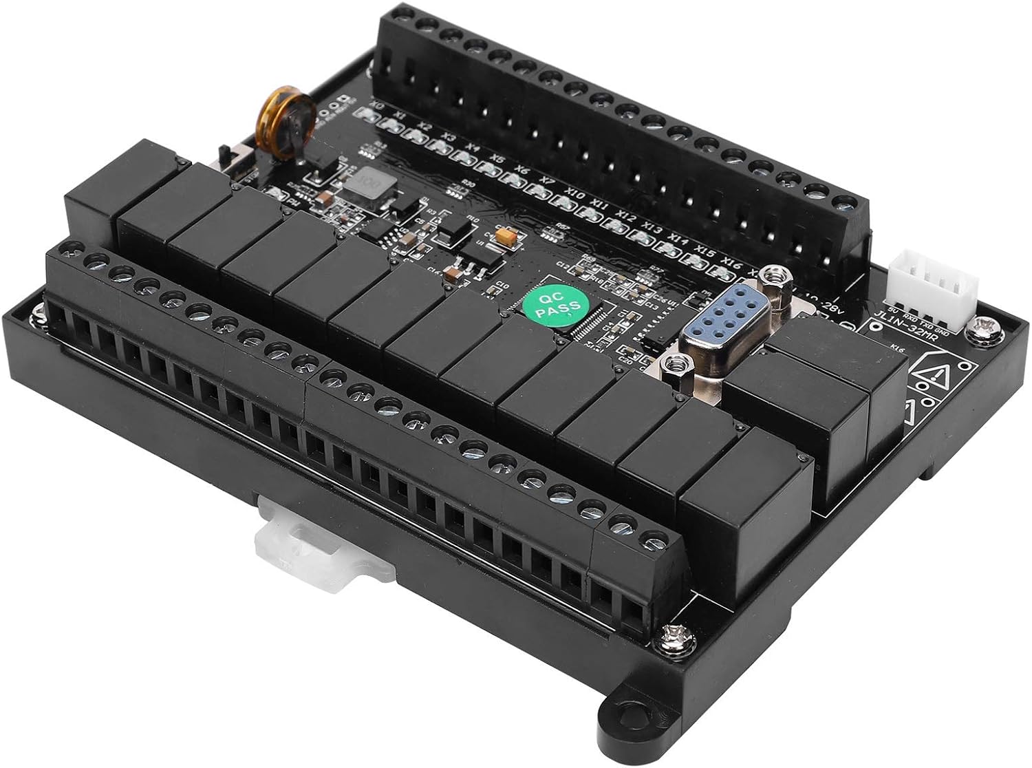 PLC Control Board Programmable Logic Controller Delay Relay Module with Analog FX1N?30MR DC10?28V