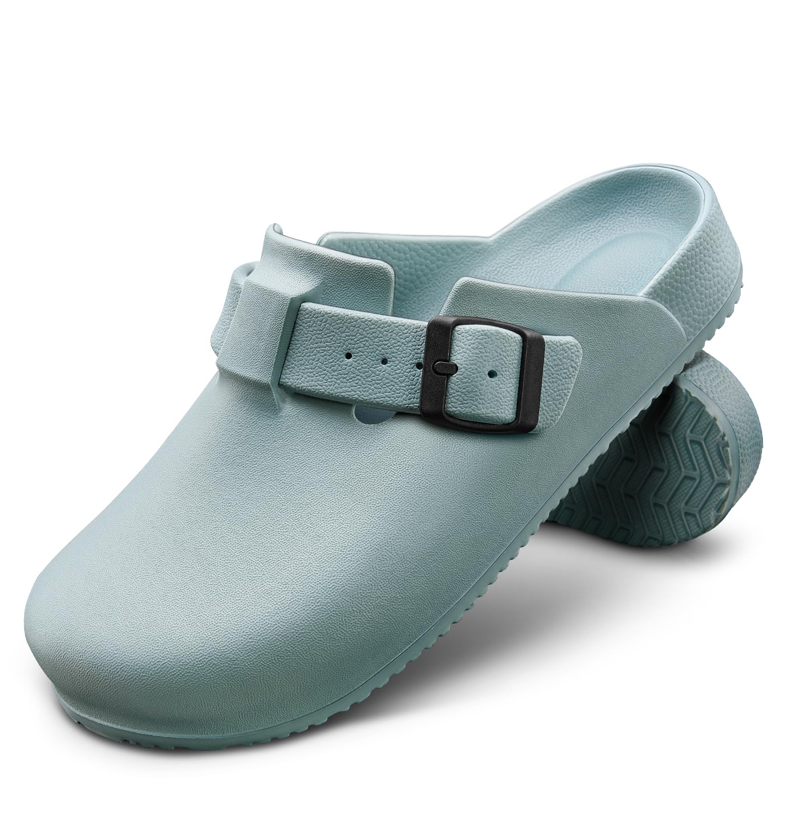 KEMISANT Clogs Mules for Women Nursing Garden-Cushioned Footbed-Ligthweight