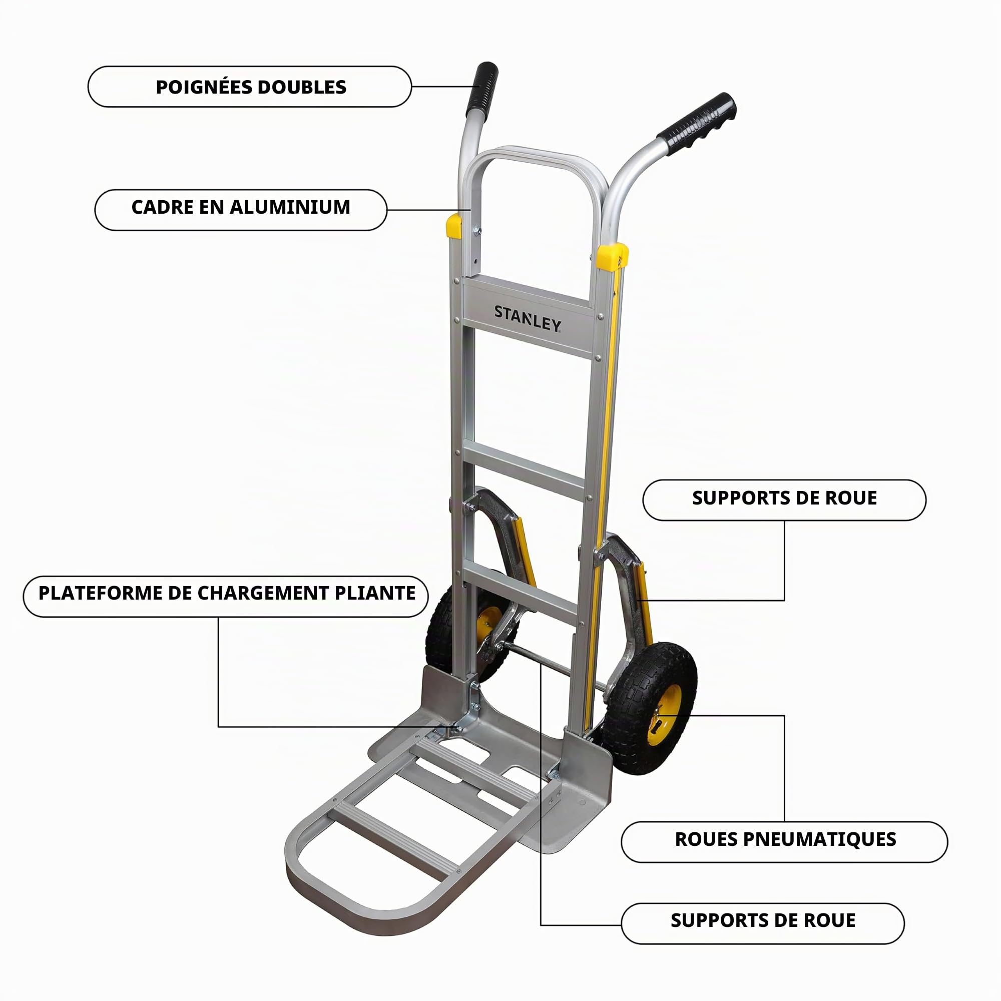 Stanley SXWTI-HT514 Diable Aluminium 200 kg