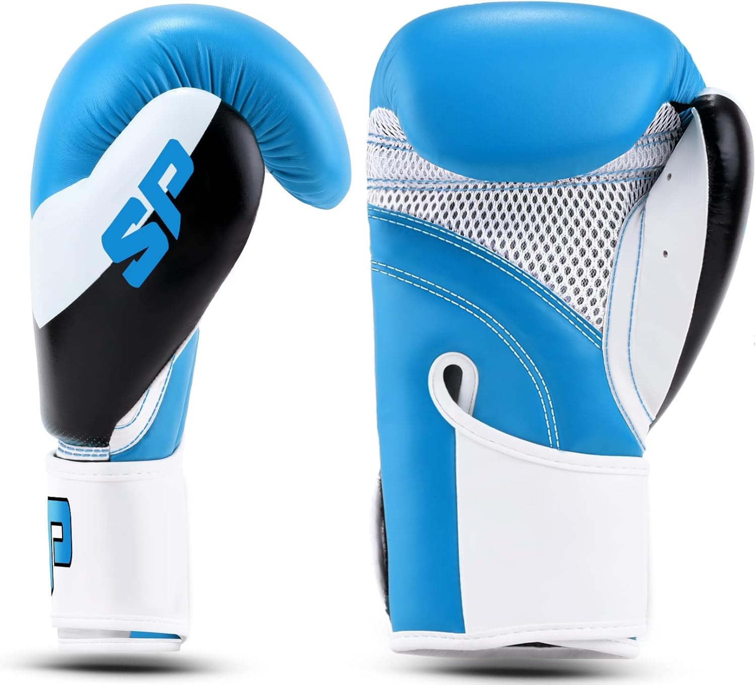 Starpro Boxing Gloves with Secure Hook & Loop Closure for Men & Women - Muay Thai Training Sparring 8oz 10oz 12oz 14oz 16oz