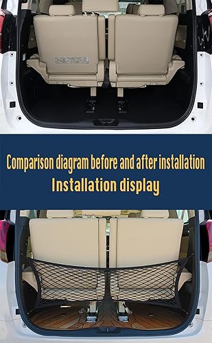 Miniatura 10 de Red de carga para maletero estilo sobre compatible con KIA Sorento LX S EX SX PHEV 2023 2022 2021, accesorios de malla para automóvil