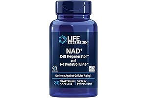 NAD+ Cell Regenerator and Resveratrol Elite: Enhance Longevity, Energy, and Oxidative Resistance