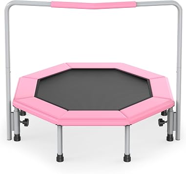 36 Inch Kids Trampoline for Toddlers Ages 1-3,Mini Indoor/Outdoor Trampoline with Gap-Free Spring Design - Safe Bounce Jumping Toy