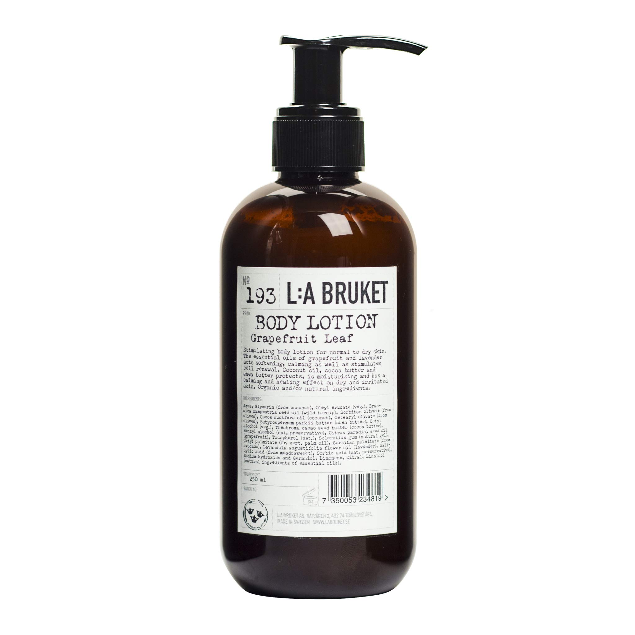 L:A Bruket Body Lotion 193 Leaf Grapefruit 250Ml-image