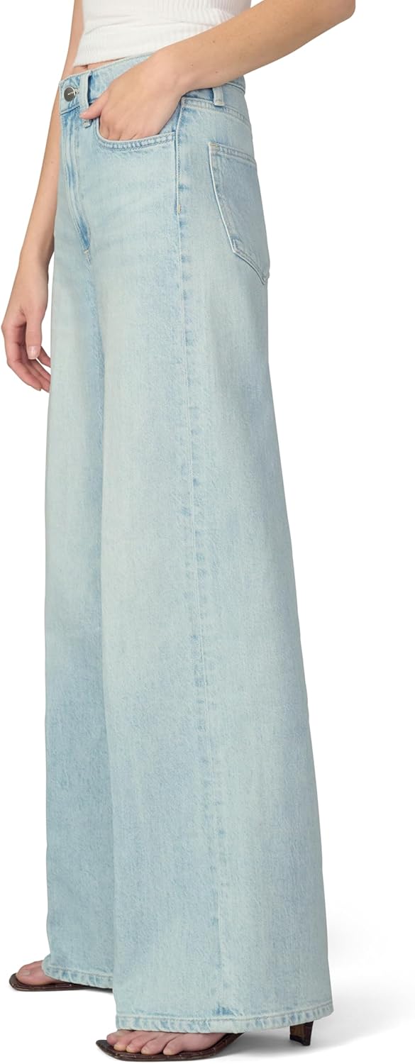Joe's Jeans Womens The Mia Petite High Rise Wide Leg Jean