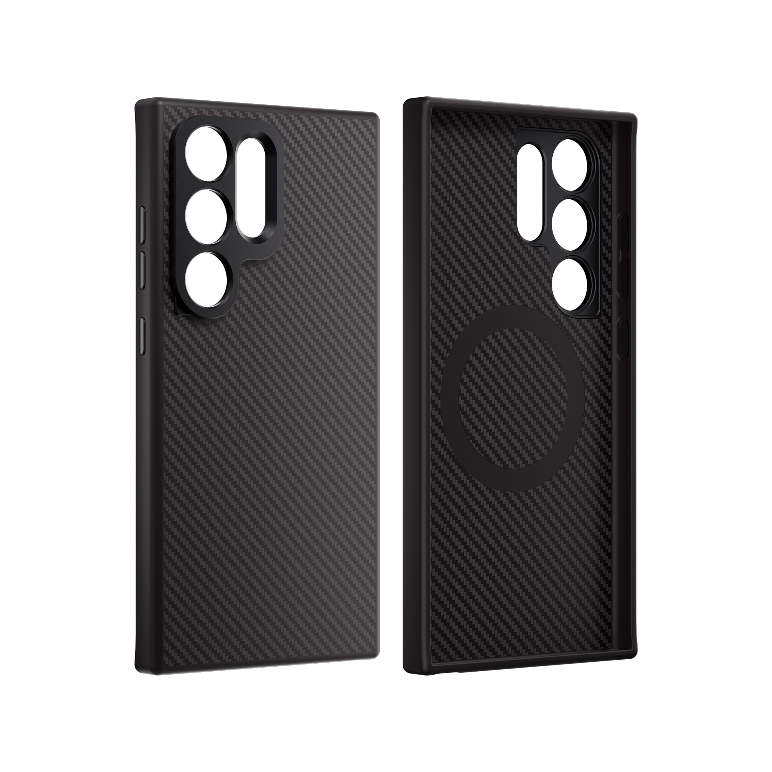 FREEWELL Pro Filmmaker Case for Samsung S24 Ultra - Magnetic Filters & 17mm Lens Slot Black