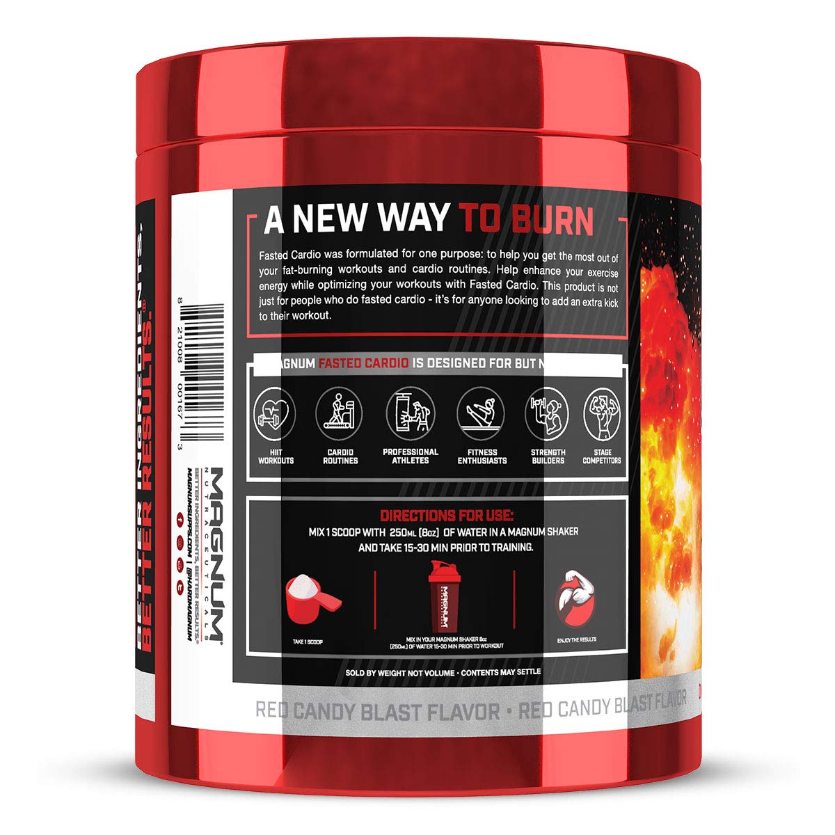 Magnum Nutraceuticals FASTED Cardio Thermogenic Energizing Fat Burner