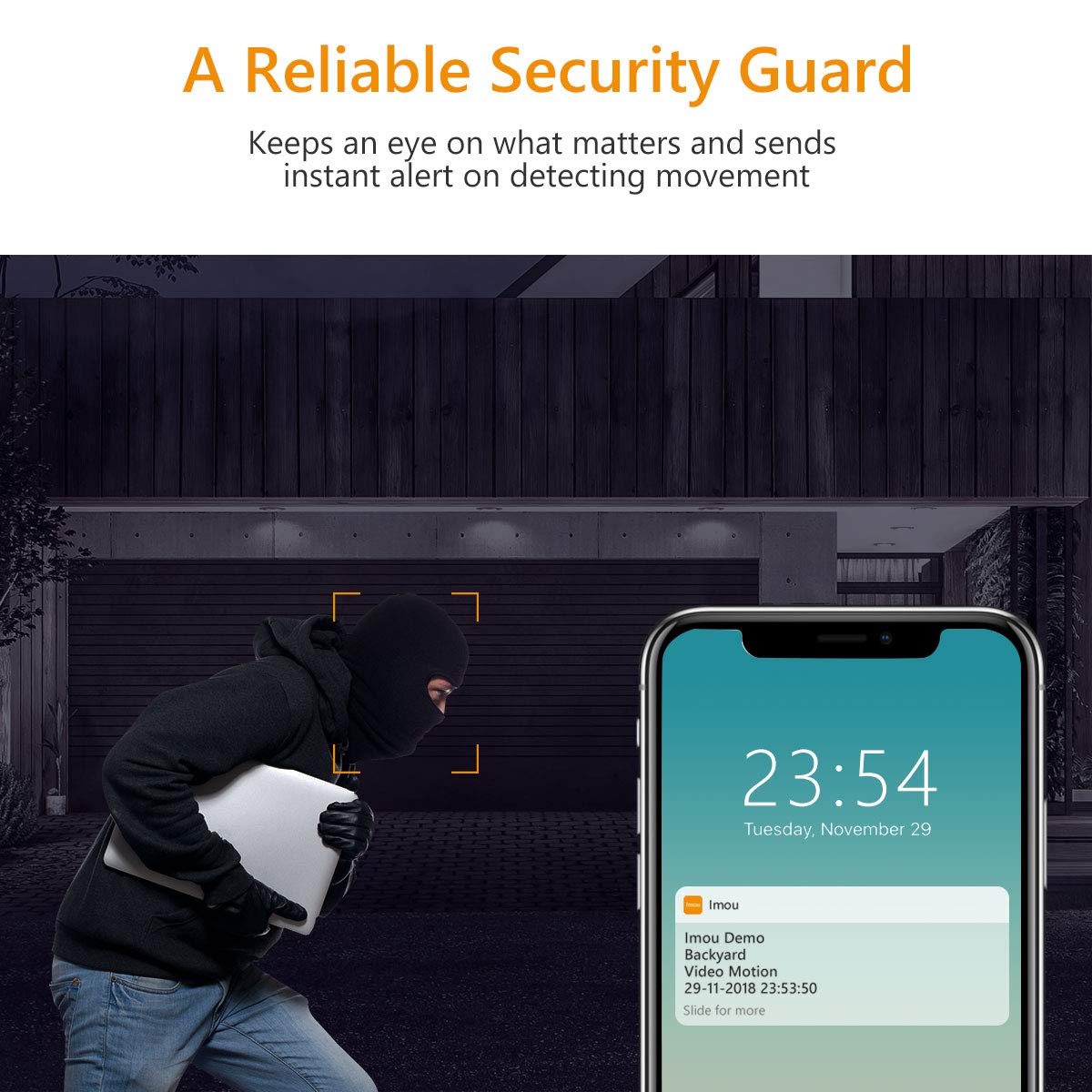 Imou Bullet 2C 5MP - Telecamera WiFi Esterno IP67, Rilevamento Umano, Visione Notturna 30m, Compatibile Alexa - Foto 5