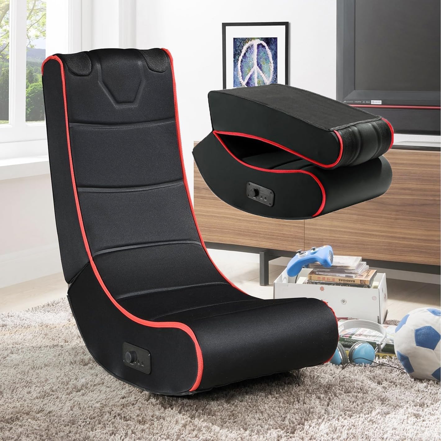 Video Gaming Chair, Floor Rocking Chair with Bulgaria Ubuy