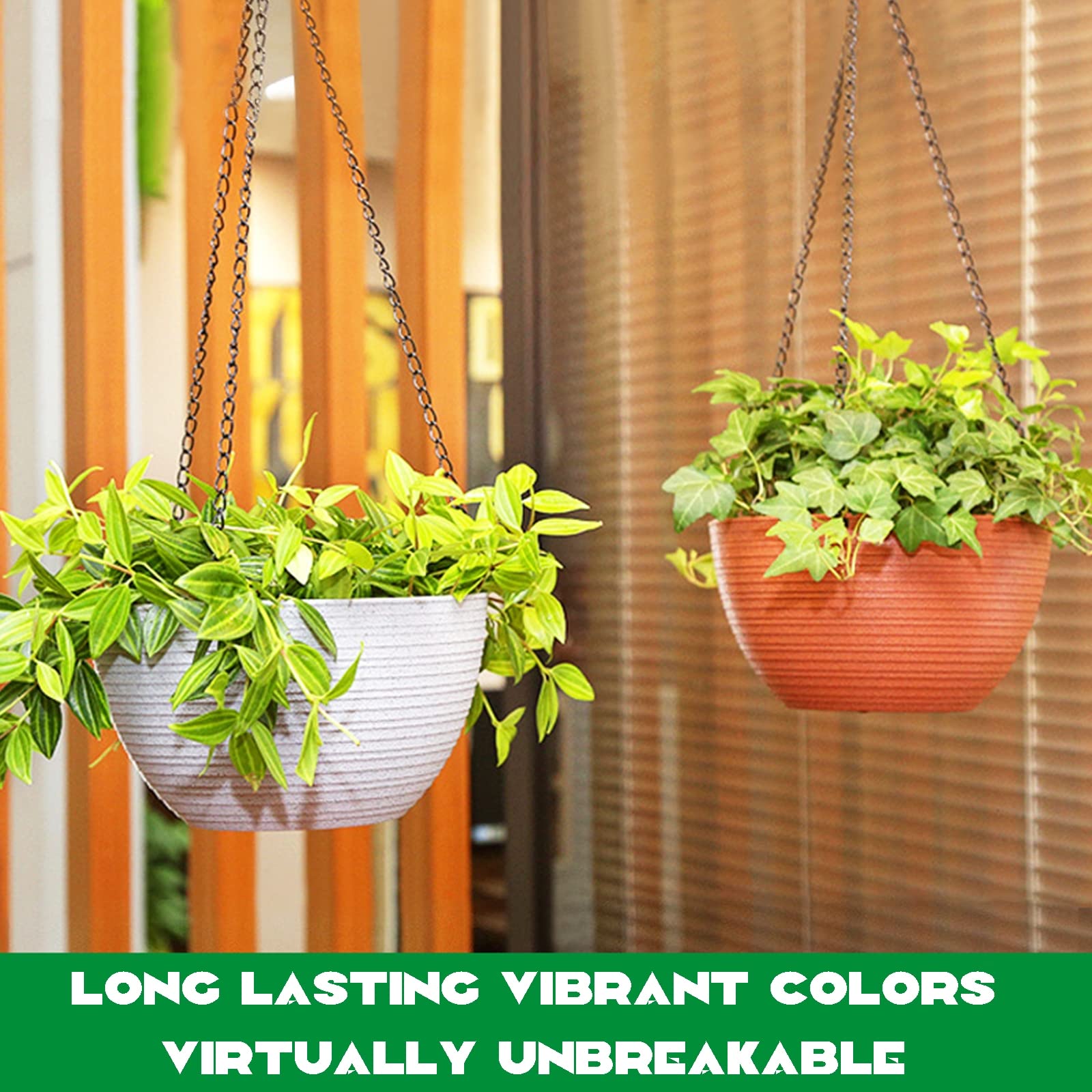 Hängende Pflanzgefäße Pflanzenbügel Blumenampel Metall Modern Boho Moderne Pflanzenaufhänger Minimalistische Wohnkultur Blumentopf Hängend Balkone Wanddekoration Blumentöpfe Pflanzenhalter,Weiß