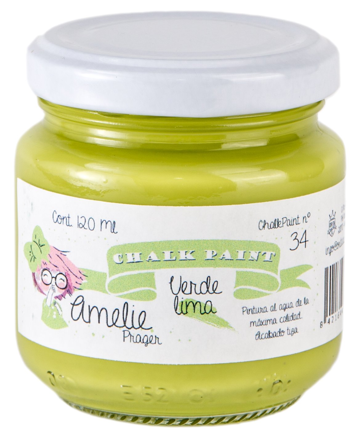Amelie Prager 120 – 34 Paint to The Chalk, Lima, 120 ml